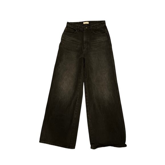 Facade Pattern | Jeans | Women Xs Facade Pattern Faded Black Denim
